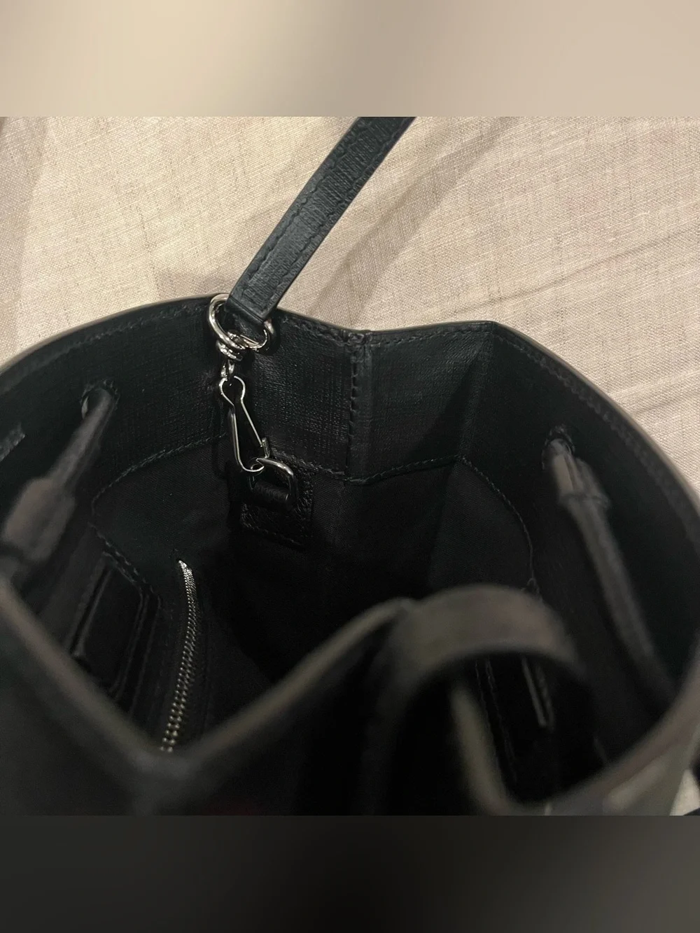 $1150 Balenciaga by Demna Logo Crossbody Mini Tote Bag